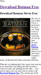 Mobile Screenshot of download-batman-free.weebly.com
