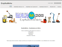 Tablet Screenshot of empilhominho.weebly.com