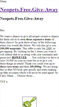 Mobile Screenshot of neopetsfreeitems.weebly.com