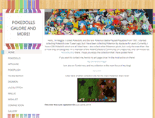 Tablet Screenshot of mypokedolls.weebly.com