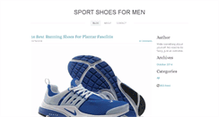 Desktop Screenshot of buysportshoesformen.weebly.com