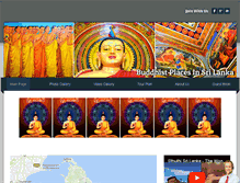 Tablet Screenshot of buddhistplacesinsrilanka.weebly.com
