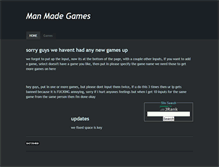 Tablet Screenshot of manmadegames.weebly.com