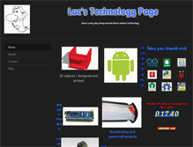 Tablet Screenshot of lucstechpage.weebly.com