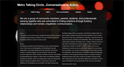 Desktop Screenshot of metrotalkingcircle.weebly.com