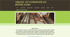 Desktop Screenshot of orgues-en-rhonalpe.weebly.com