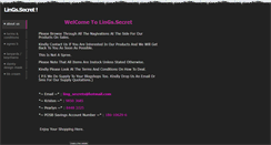 Desktop Screenshot of lings-secret.weebly.com