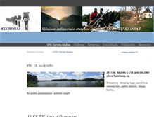 Tablet Screenshot of klubiniai.weebly.com
