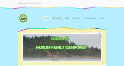 Desktop Screenshot of muslimcamporee.weebly.com