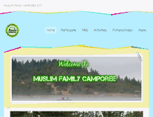 Tablet Screenshot of muslimcamporee.weebly.com