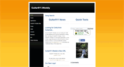 Desktop Screenshot of guitar911.weebly.com