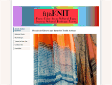 Tablet Screenshot of fijnknit.weebly.com