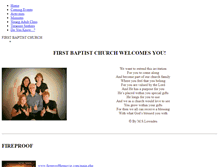 Tablet Screenshot of firstbaptistwalsh.weebly.com