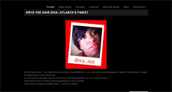 Desktop Screenshot of krysthehairdiva.weebly.com