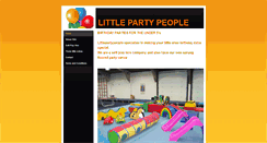 Desktop Screenshot of littlepartypeople.weebly.com