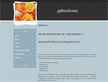 Tablet Screenshot of giftreelicious.weebly.com