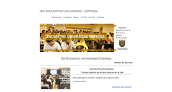 Desktop Screenshot of encuentroumempresas.weebly.com