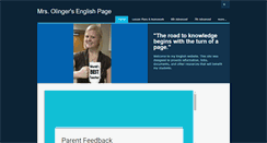 Desktop Screenshot of olingerenglish.weebly.com