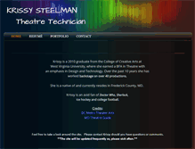 Tablet Screenshot of krissysteelman.weebly.com