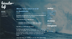 Desktop Screenshot of leicester-lofi.weebly.com
