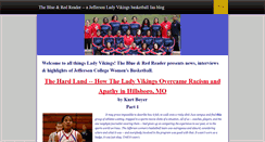 Desktop Screenshot of ladyvikingsbasketballblog.weebly.com