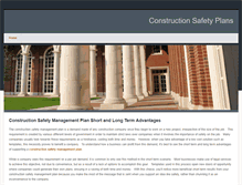 Tablet Screenshot of constructionsafetyplan.weebly.com