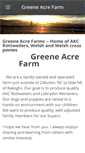 Mobile Screenshot of greeneacrefarm.weebly.com