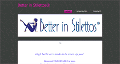 Desktop Screenshot of betterinstilettos.weebly.com