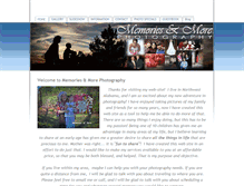 Tablet Screenshot of memoriesnmore.weebly.com