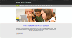 Desktop Screenshot of morsemiddleschool.weebly.com