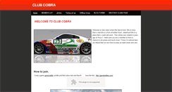 Desktop Screenshot of clubcobra.weebly.com