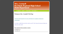 Desktop Screenshot of mrscartmellswebpage.weebly.com