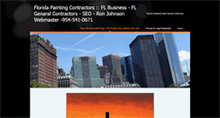 Desktop Screenshot of floridapaintcontractor.weebly.com