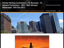 Tablet Screenshot of floridapaintcontractor.weebly.com