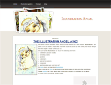 Tablet Screenshot of illustrationangel.weebly.com