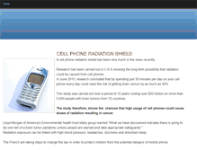 Tablet Screenshot of cellphoneradiationshield.weebly.com