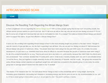Tablet Screenshot of africanmangoscams.weebly.com