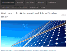 Tablet Screenshot of buaa-student-union.weebly.com