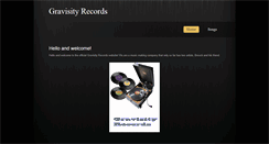 Desktop Screenshot of gravisityrecords.weebly.com