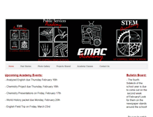 Tablet Screenshot of coppellacademynews.weebly.com