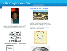 Tablet Screenshot of lpringlemath.weebly.com