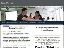 Tablet Screenshot of campwoohoo.weebly.com