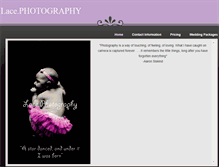 Tablet Screenshot of lacephotog.weebly.com