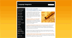 Desktop Screenshot of languageintegrators.weebly.com