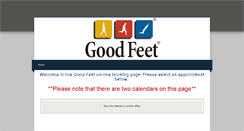 Desktop Screenshot of good-feet.weebly.com