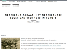 Tablet Screenshot of nederland-paraat.weebly.com