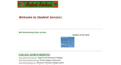 Desktop Screenshot of bhsstudentservices.weebly.com