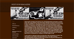 Desktop Screenshot of nexticonmag.weebly.com