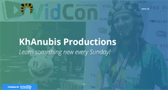 Desktop Screenshot of khanubisproductions.weebly.com