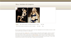 Desktop Screenshot of brasandknickers.weebly.com